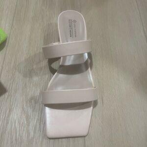 Call It Spring Women's Beige Mules